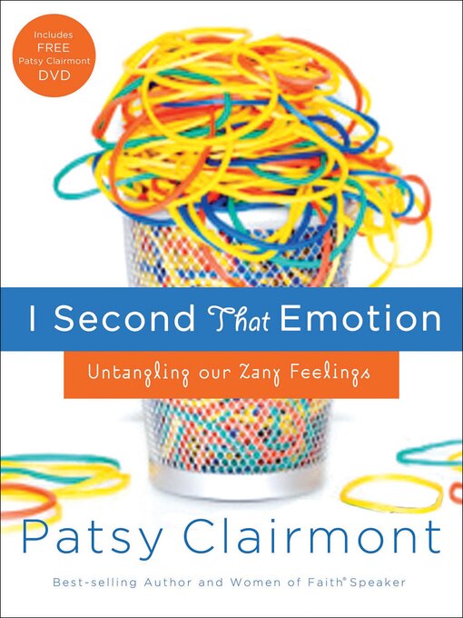 Title details for I Second That Emotion by Patsy Clairmont - Available